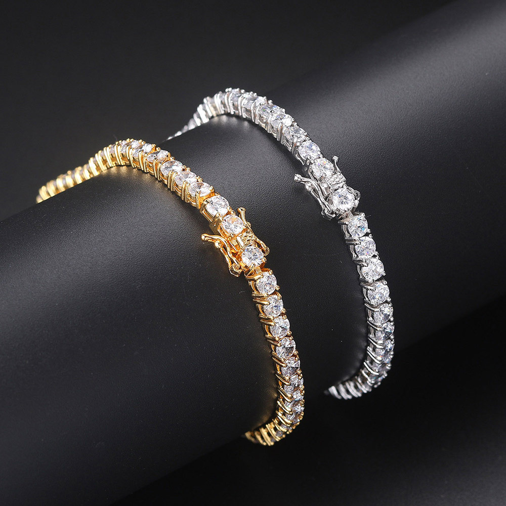 今日促銷！桑莫石鑲鑽Tennis Bracelet高級手鏈【男女同款】送精美禮盒