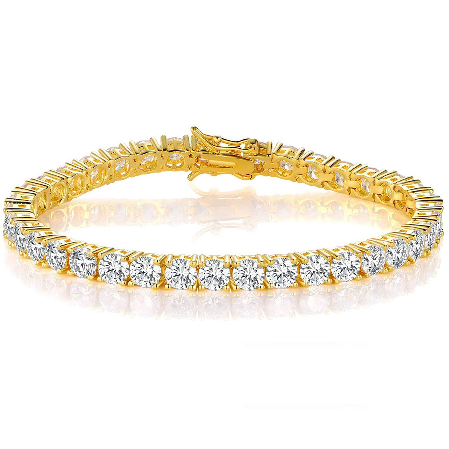 今日促銷！桑莫石鑲鑽Tennis Bracelet高級手鏈【男女同款】送精美禮盒