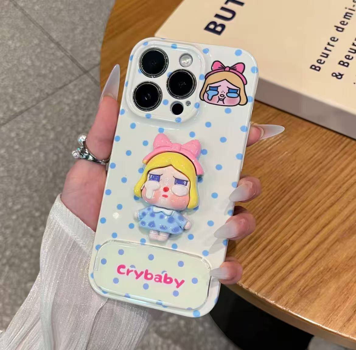 【新着商品】 iPhone用3D漫画アニメケース、レンズフルカバー、落下保護【1つ買うと1つ無料】