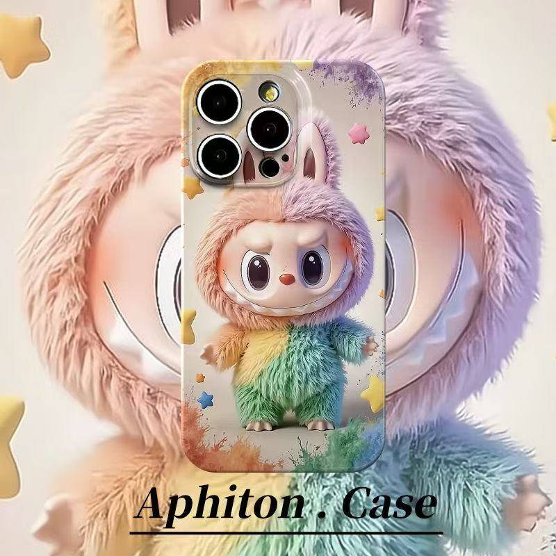 【新着商品】 iPhone用3D漫画アニメケース、レンズフルカバー、落下保護【1つ買うと1つ無料】