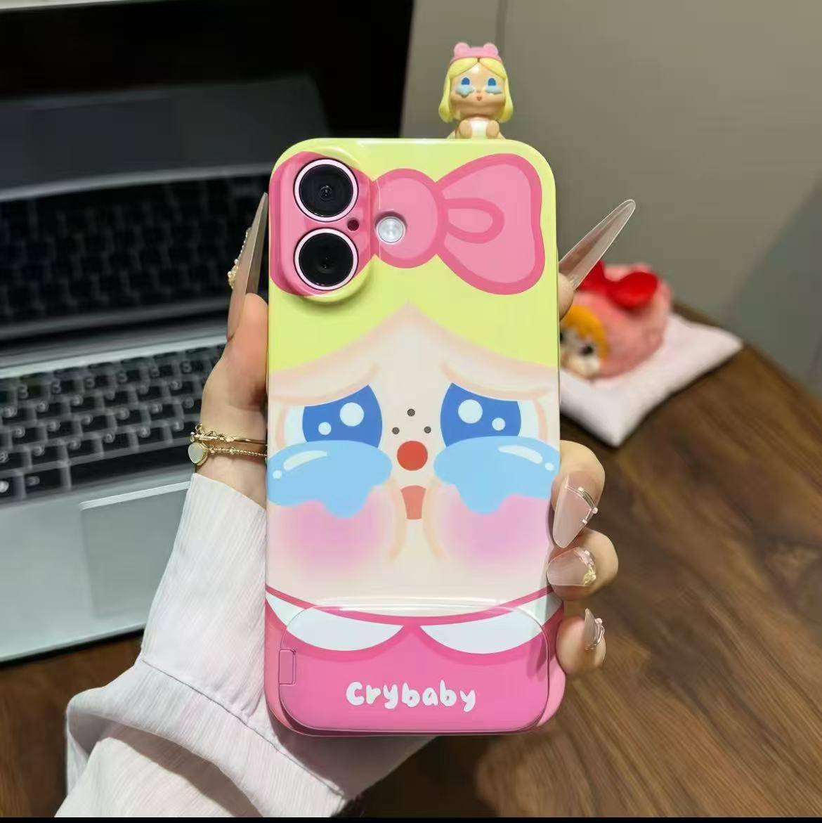 【新着商品】 iPhone用3D漫画アニメケース、レンズフルカバー、落下保護【1つ買うと1つ無料】